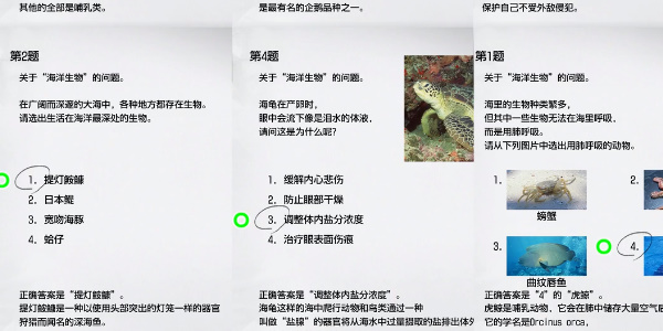 《如龙8》海洋生物博士答案是什么